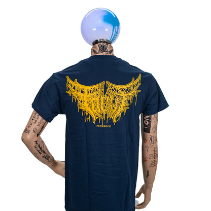 Focus. T-Shirt "Hardcore" Blau